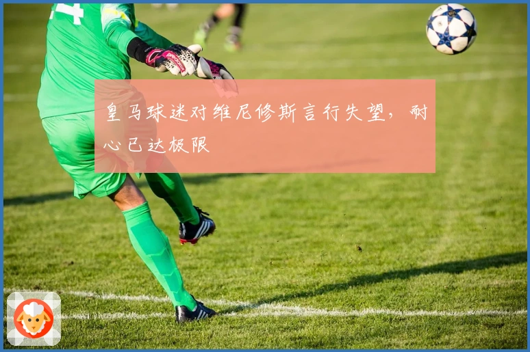 皇马球迷对维尼修斯言行失望，耐心已达极限