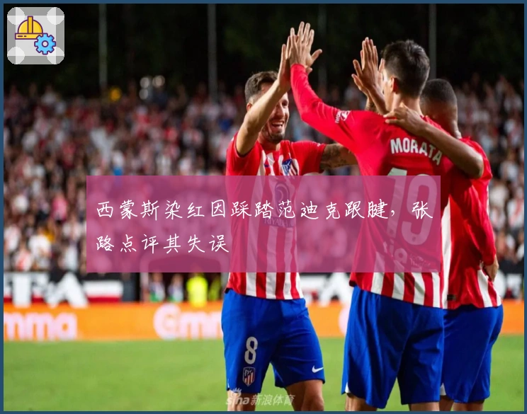 西蒙斯染红因踩踏范迪克跟腱，张路点评其失误